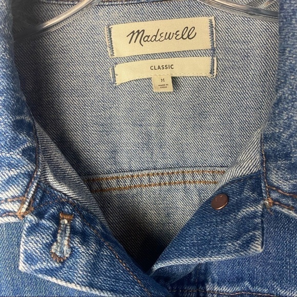 MADEWELL Painted Classic Jean Jacket - Picture 6 of 7